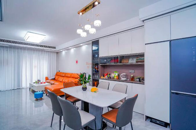 107㎡四居，簡約大方，功能完善，省錢可以參考這樣裝修！